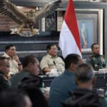 Rapat Virtual Percepatan Pembangunan Koperasi Merah Putih Digelar Presiden RI Didampingi Panglima TNI dan Menhan RI